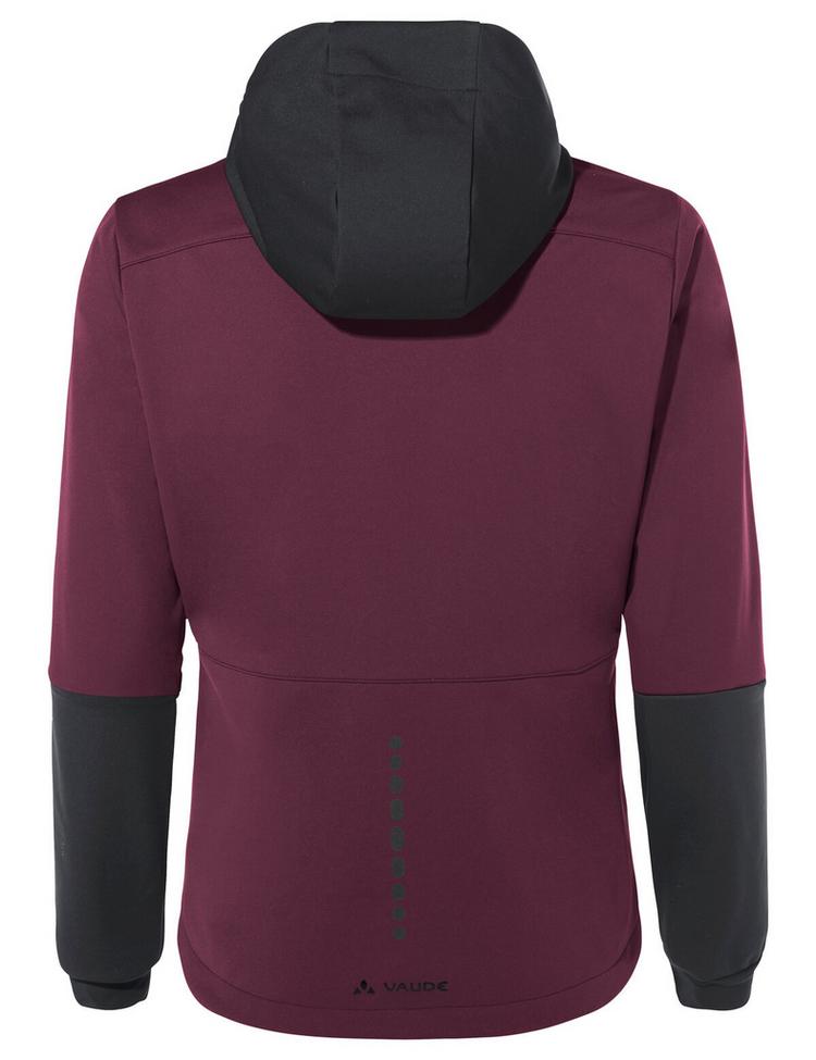 VAUDE VAUDE Women's Qimsa Hooded Softshell Jacket Outdoorjacke Damen - cassis uni - 0 | SportScheck