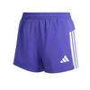 adidas Train Essentials 3-Streifen Kids Shorts Funktionsshorts Kinder - Pure Purple / White