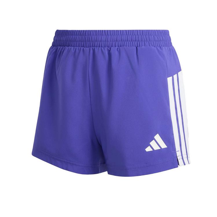 adidas adidas Train Essentials 3-Streifen Kids Shorts Funktionsshorts Kinder - Pure Purple / White - 0 | SportScheck