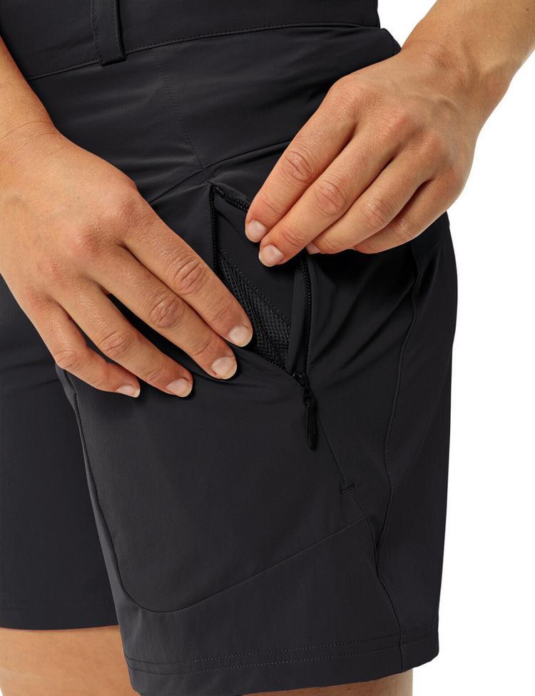 VAUDE VAUDE Women's Altissimo Shorty Fahrradhose Damen - black uni - 1 | SportScheck