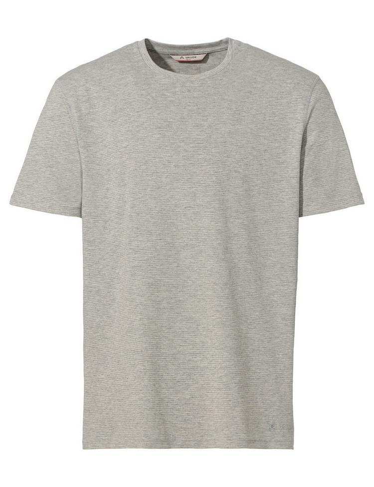 VAUDE VAUDE Men's Mineo Striped T-Shirt II T-Shirt Herren - pigeon grey - 0 | SportScheck
