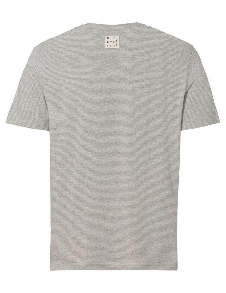 VAUDE VAUDE Men's Mineo Striped T-Shirt II T-Shirt Herren - pigeon grey - 0 | SportScheck