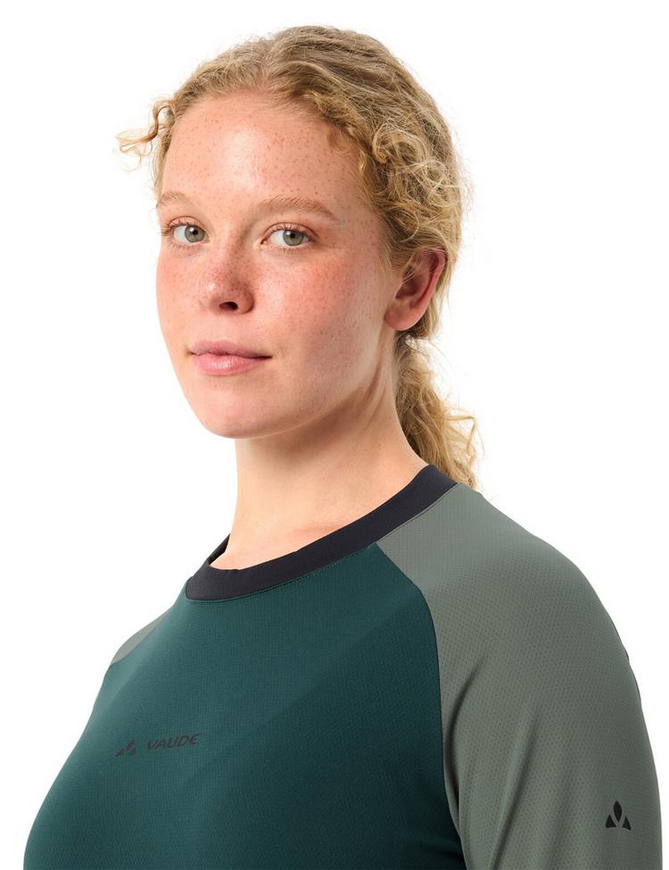 VAUDE VAUDE Women's Loamer LS Shirt T-Shirt Damen - deep pond - 1 | SportScheck