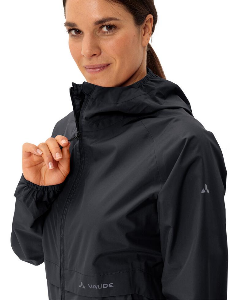 VAUDE VAUDE Women's Loamer Rain Jacket Fahrradjacke Damen - black - 1 | SportScheck