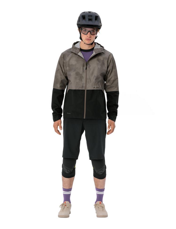 VAUDE VAUDE Men's Loamer Rain Jacket Fahrradjacke Herren - coconut - 2 | SportScheck