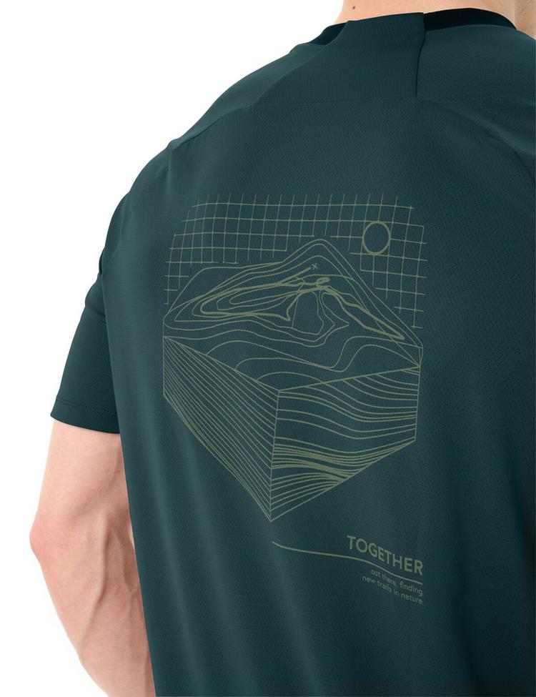 VAUDE VAUDE Men's Loamer Shirt T-Shirt Herren - deep pond - 0 | SportScheck