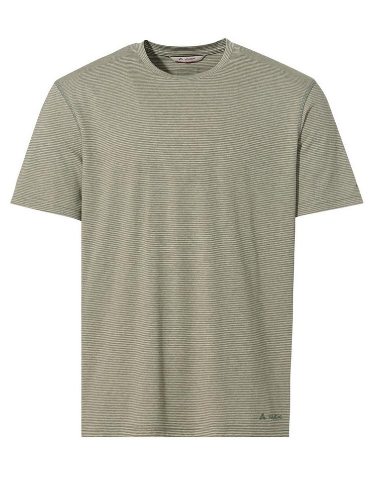 VAUDE VAUDE Men's Mineo Striped T-Shirt II T-Shirt Herren - agave - 0 | SportScheck