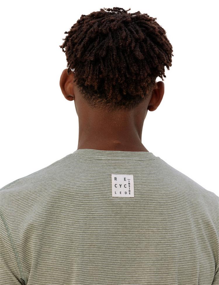 VAUDE VAUDE Men's Mineo Striped T-Shirt II T-Shirt Herren - agave - 1 | SportScheck