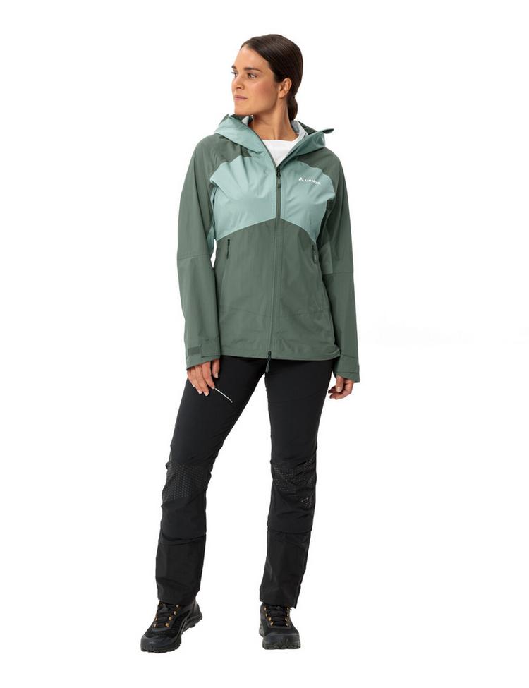 VAUDE VAUDE Women's Simony 2,5L Jacket V Outdoorjacke Damen - agave - 2 | SportScheck