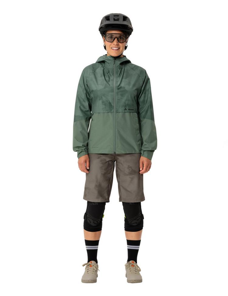 VAUDE VAUDE Women's Loamer Rain Jacket Fahrradjacke Damen - agave - 2 | SportScheck
