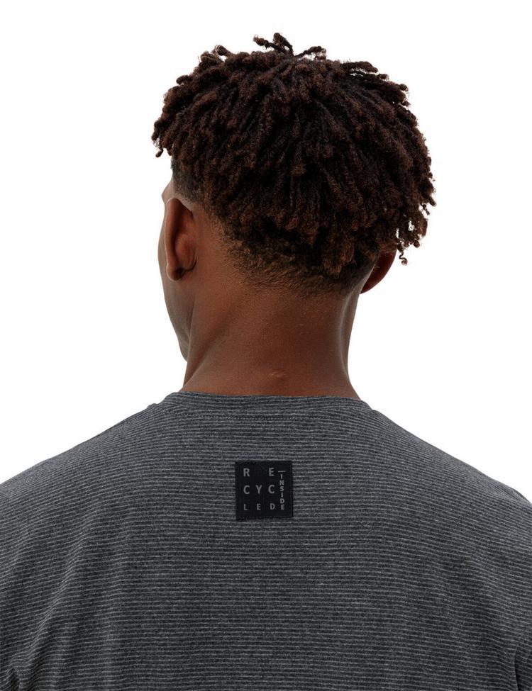 VAUDE VAUDE Men's Mineo Striped T-Shirt II T-Shirt Herren - phantom black - 1 | SportScheck