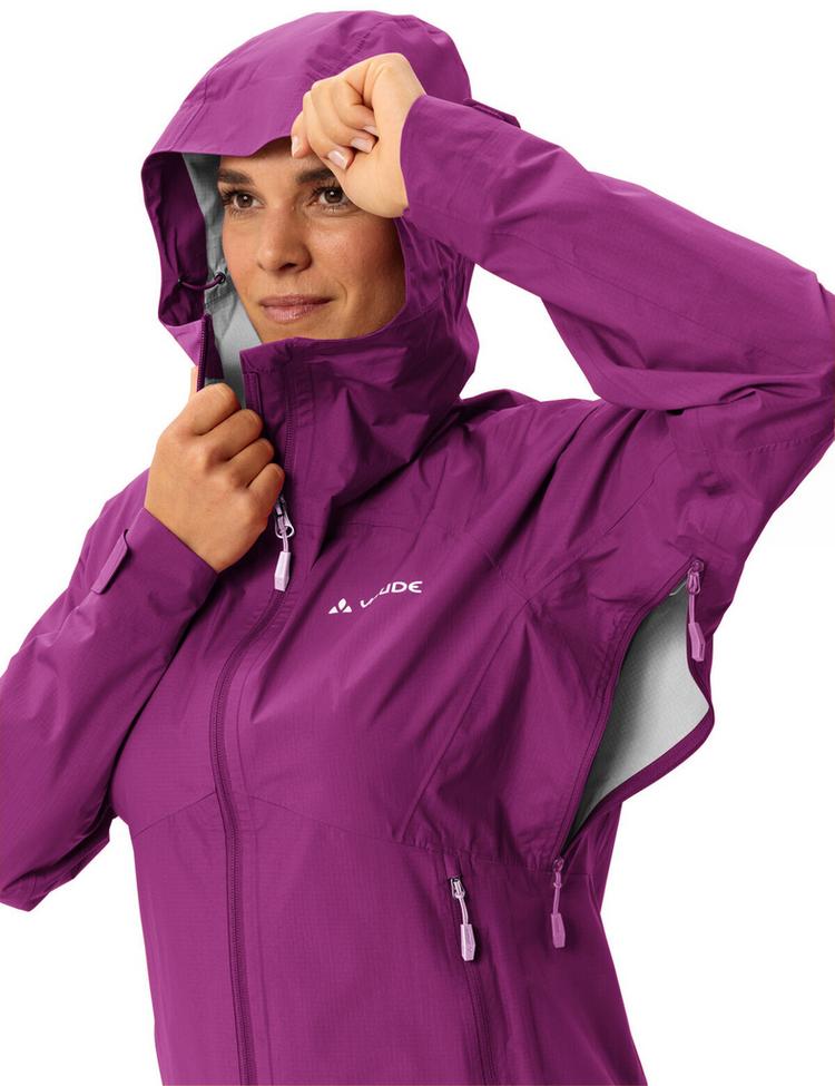 VAUDE VAUDE Women's Simony 2,5L Jacket V Outdoorjacke Damen - pink orchid - 1 | SportScheck