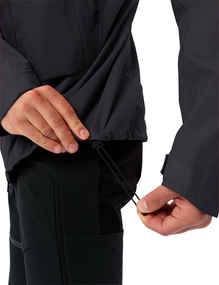 VAUDE VAUDE Men's Croz Alpine 3L Jacket Outdoorjacke Herren - black - 0 | SportScheck