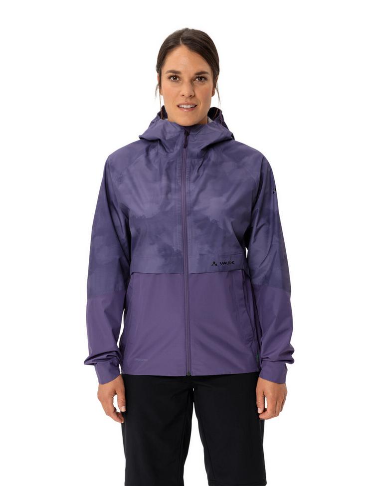 VAUDE VAUDE Women's Loamer Rain Jacket Fahrradjacke Damen - mulberry - 0 | SportScheck