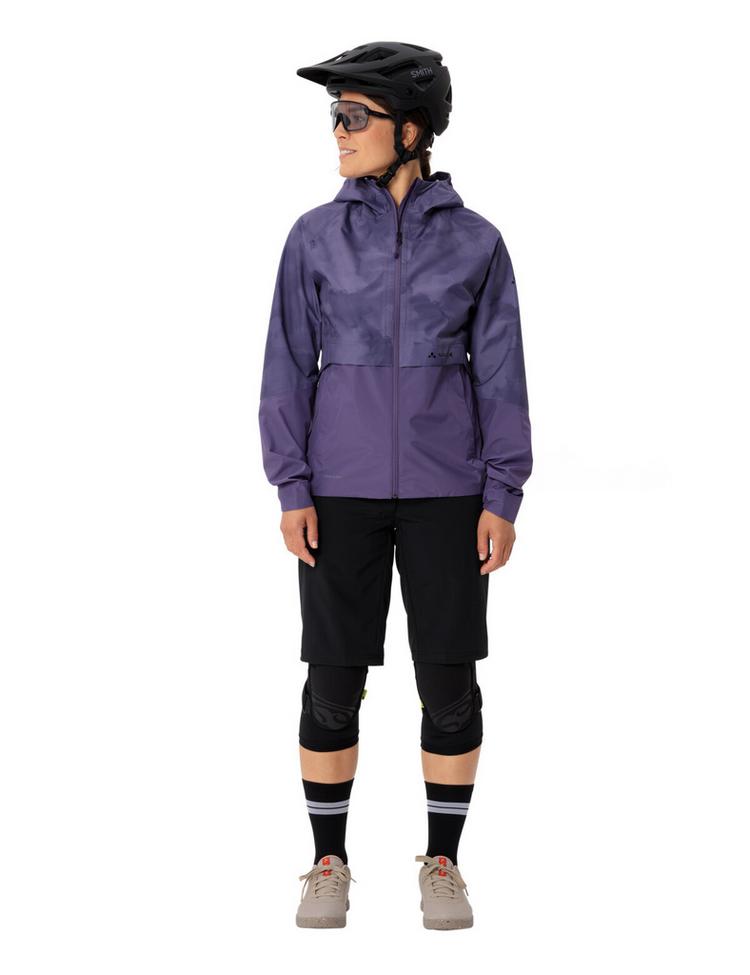 VAUDE VAUDE Women's Loamer Rain Jacket Fahrradjacke Damen - mulberry - 2 | SportScheck