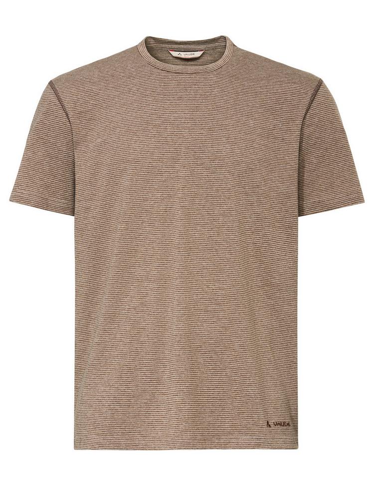 VAUDE VAUDE Men's Mineo Striped T-Shirt II T-Shirt Herren - tobacco - 0 | SportScheck