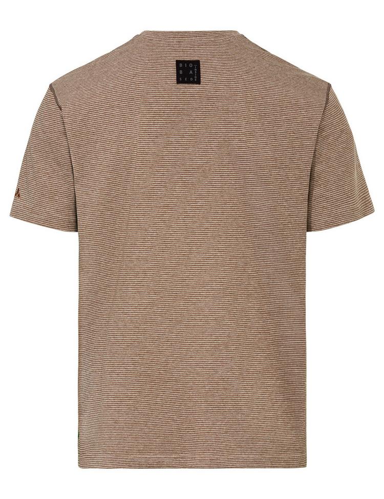 VAUDE VAUDE Men's Mineo Striped T-Shirt II T-Shirt Herren - tobacco - 0 | SportScheck