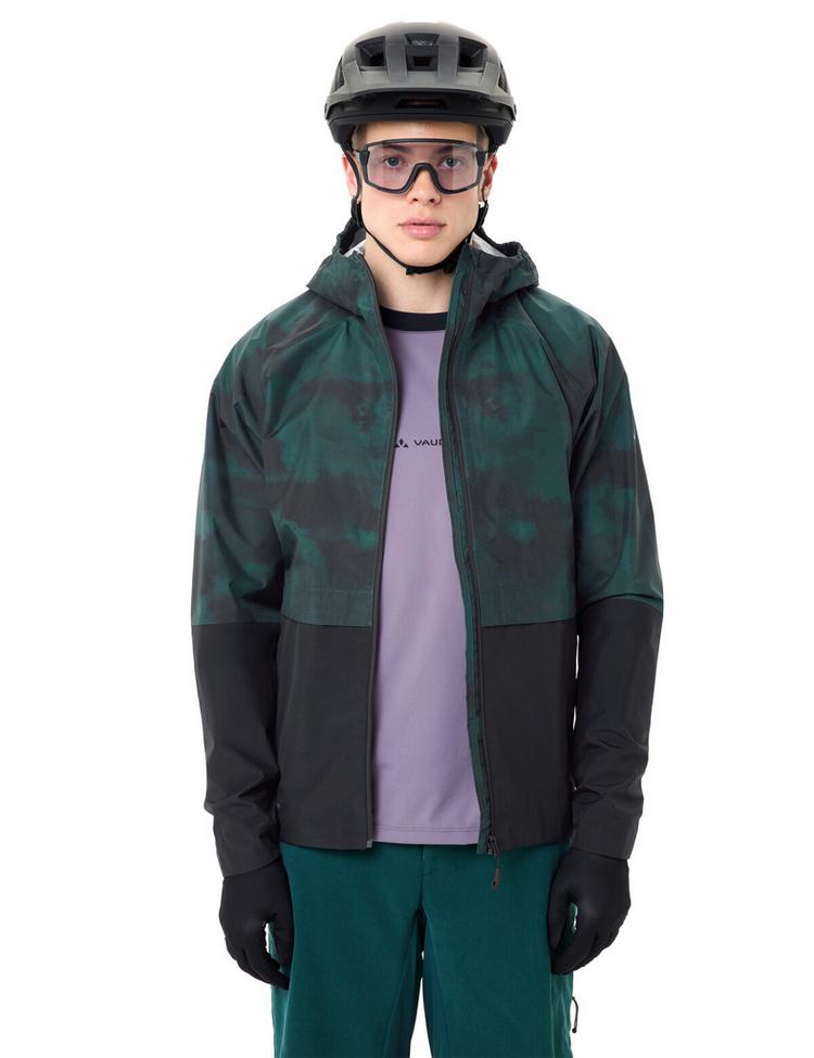 VAUDE VAUDE Men's Loamer Rain Jacket Fahrradjacke Herren - deep pond - 2 | SportScheck