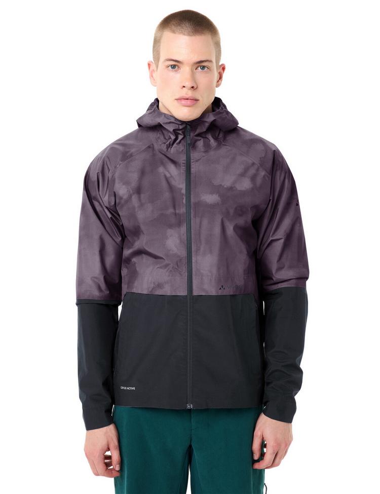 VAUDE VAUDE Men's Loamer Rain Jacket Fahrradjacke Herren - purple ash - 0 | SportScheck