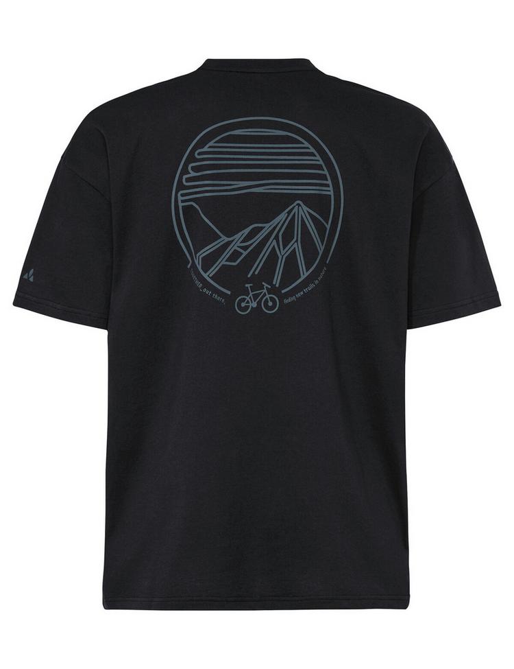 VAUDE VAUDE Men's Cyclist Casual Shirt T-Shirt Herren - black - 0 | SportScheck