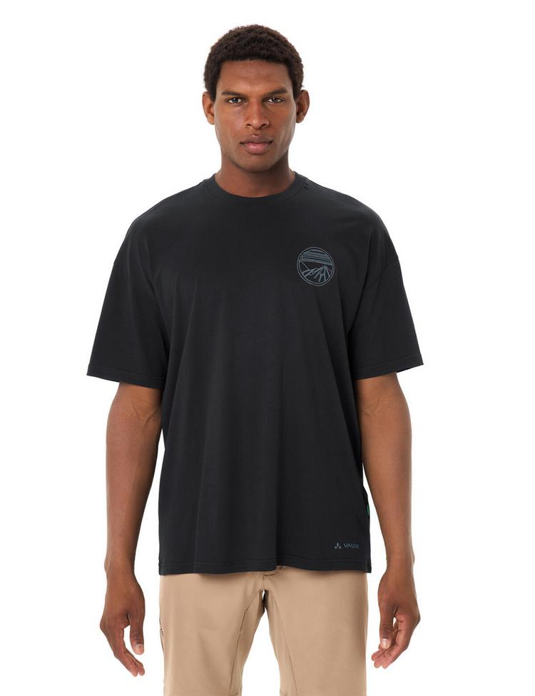 VAUDE VAUDE Men's Cyclist Casual Shirt T-Shirt Herren - black - 0 | SportScheck