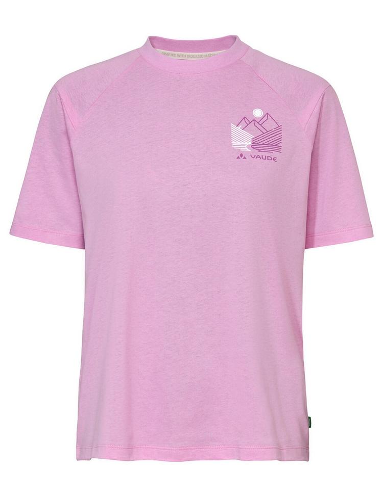 VAUDE VAUDE Women's Cyclist Casual Shirt T-Shirt Damen - raspberry - 0 | SportScheck