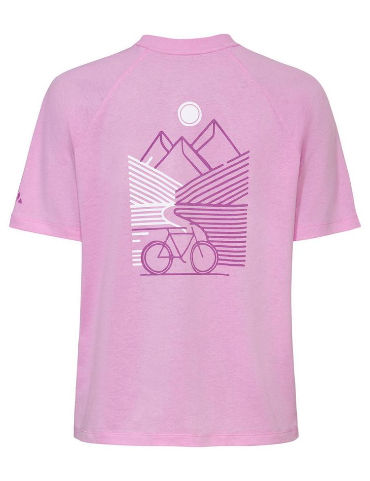 VAUDE VAUDE Women's Cyclist Casual Shirt T-Shirt Damen - raspberry - 0 | SportScheck