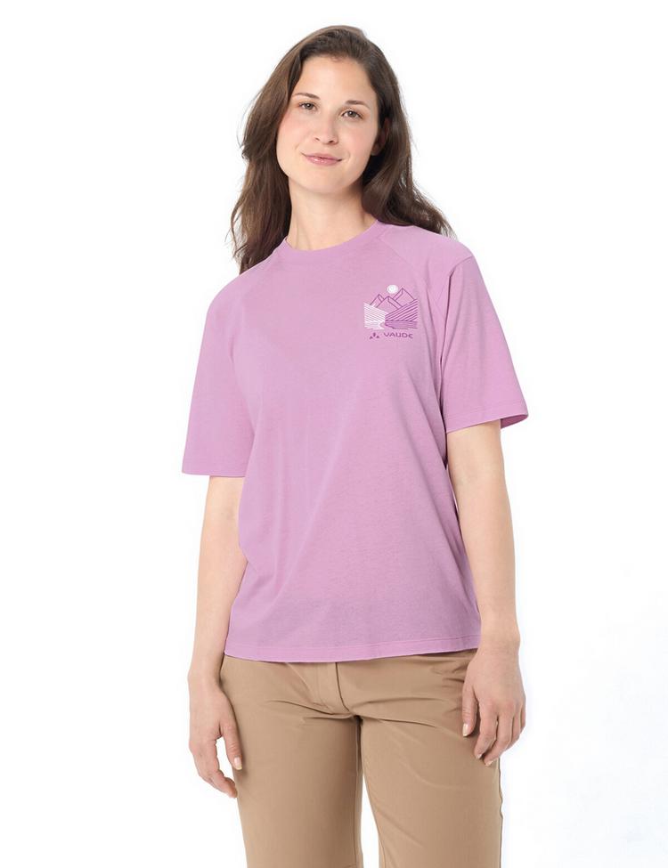 VAUDE VAUDE Women's Cyclist Casual Shirt T-Shirt Damen - raspberry - 0 | SportScheck