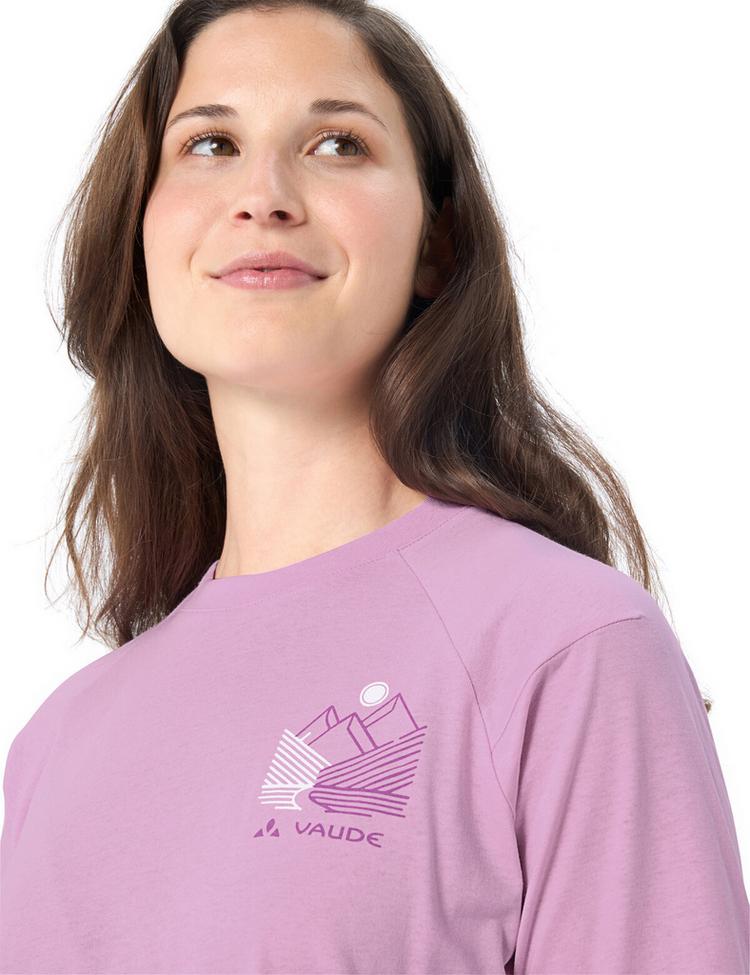 VAUDE VAUDE Women's Cyclist Casual Shirt T-Shirt Damen - raspberry - 1 | SportScheck