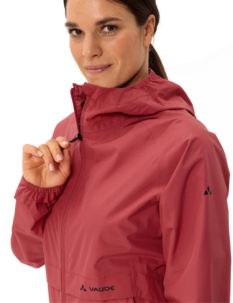 VAUDE VAUDE Women's Loamer Rain Jacket Fahrradjacke Damen - brick - 1 | SportScheck