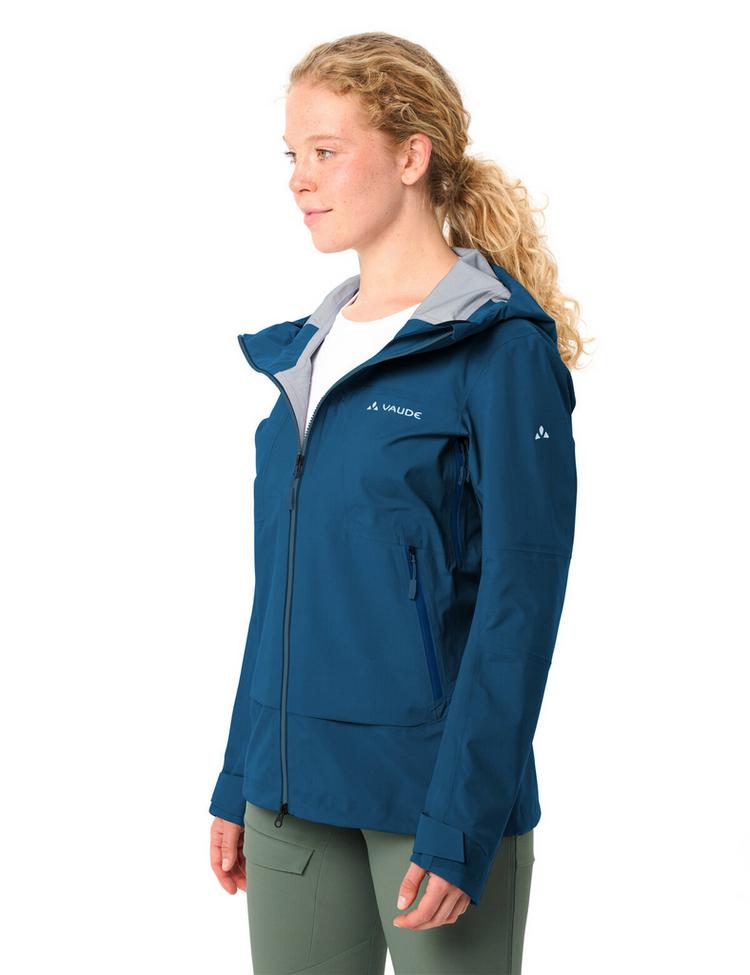 VAUDE VAUDE Women's Croz Alpine 3L Jacket Outdoorjacke Damen - shore blue uni - 2 | SportScheck