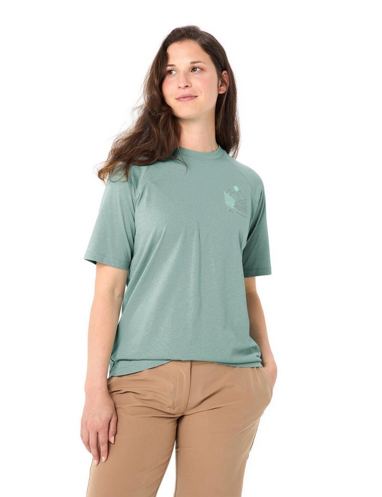 VAUDE VAUDE Women's Cyclist Casual Shirt T-Shirt Damen - dusty fern - 1 | SportScheck
