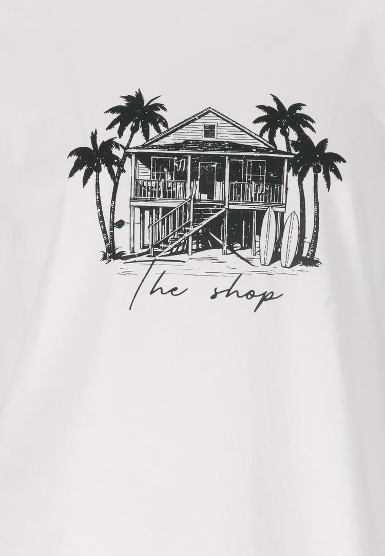 NOU NOU Cahn Printshirt Herren - 1002 White - 0 | SportScheck