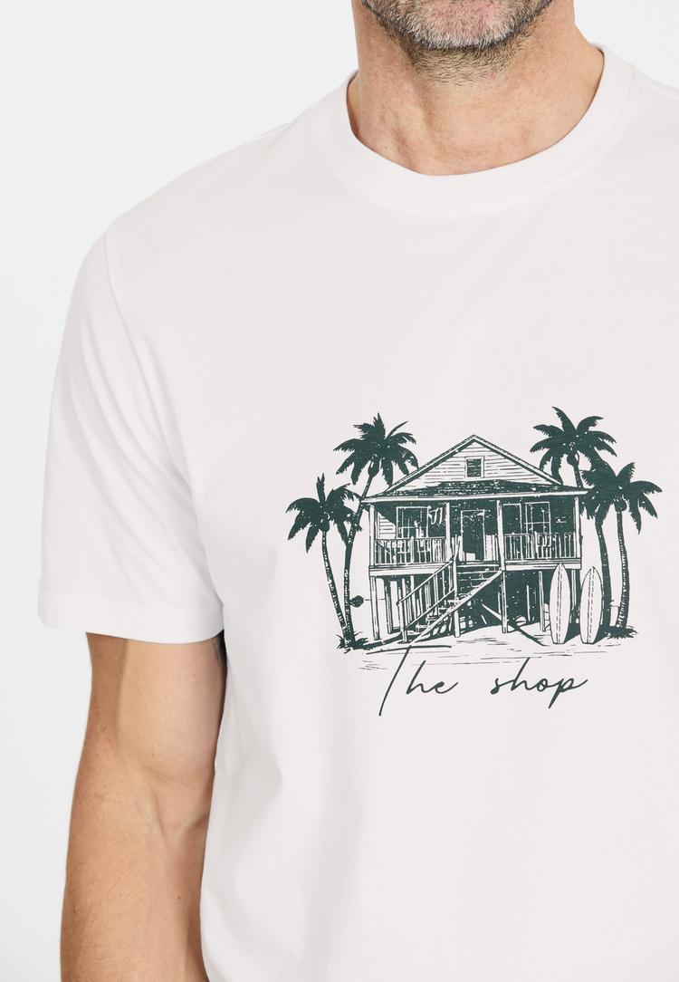 NOU NOU Cahn Printshirt Herren - 1002 White - 1 | SportScheck