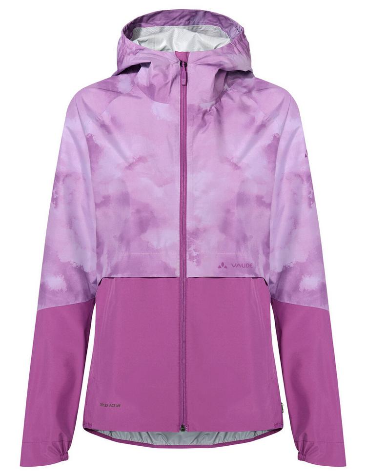 VAUDE VAUDE Women's Loamer Rain Jacket Fahrradjacke Damen - raspberry - 0 | SportScheck