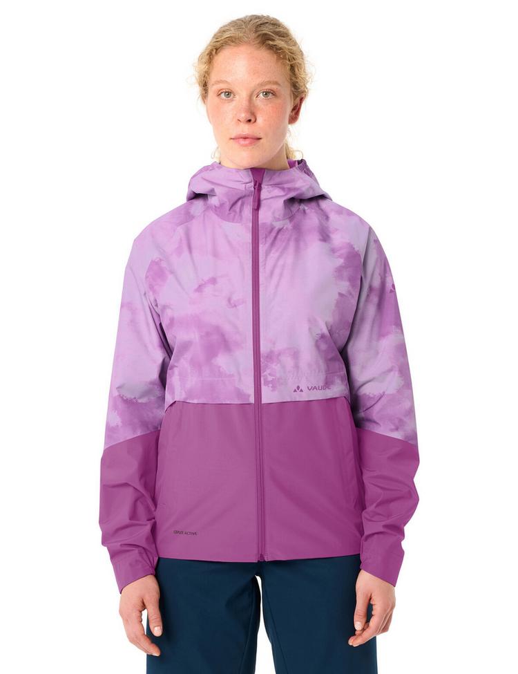 VAUDE VAUDE Women's Loamer Rain Jacket Fahrradjacke Damen - raspberry - 0 | SportScheck