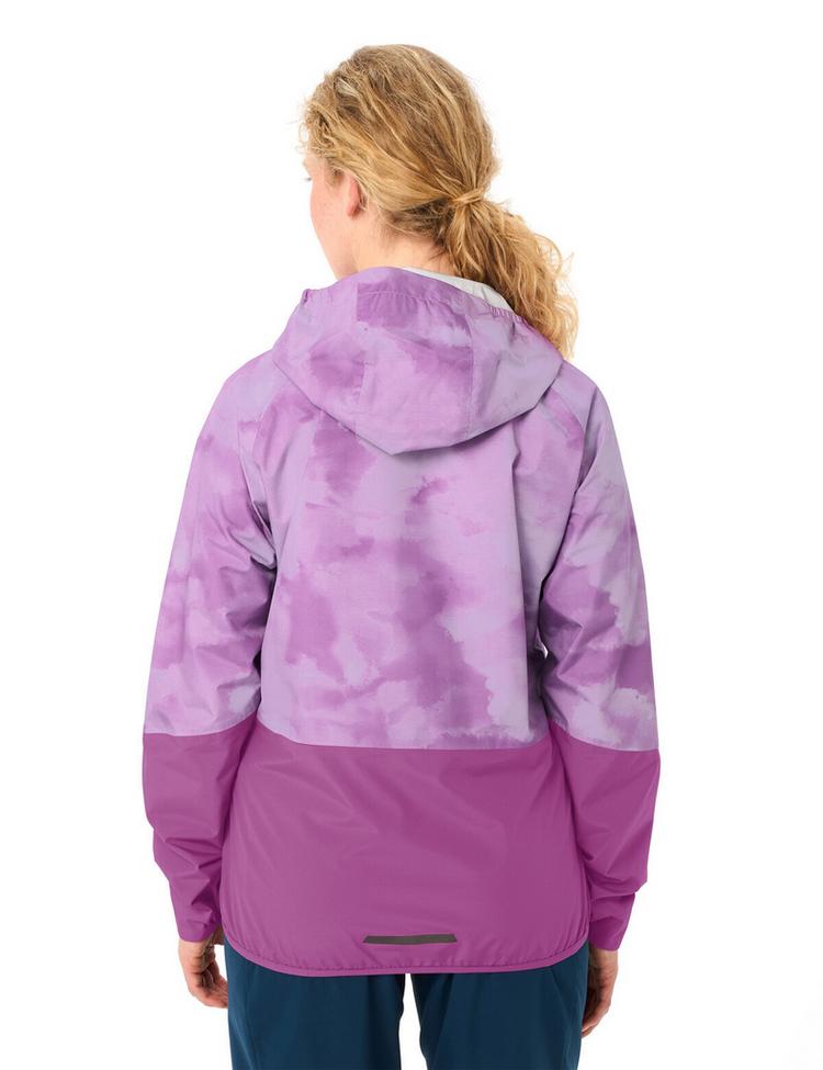 VAUDE VAUDE Women's Loamer Rain Jacket Fahrradjacke Damen - raspberry - 1 | SportScheck