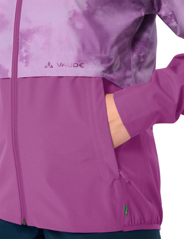 VAUDE VAUDE Women's Loamer Rain Jacket Fahrradjacke Damen - raspberry - 0 | SportScheck