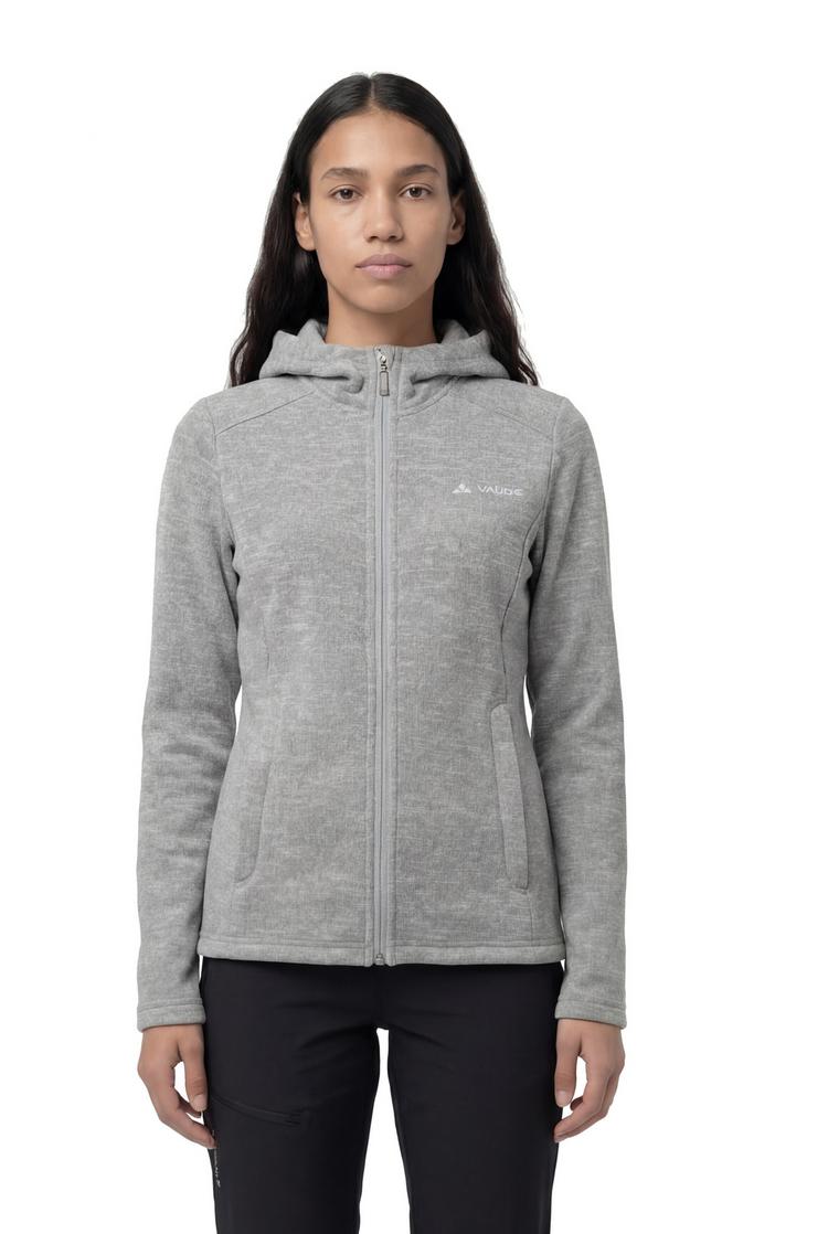 VAUDE VAUDE SE Women's Tikoma Hoody Jacket II Outdoorjacke Damen - pigeon grey - 0 | SportScheck