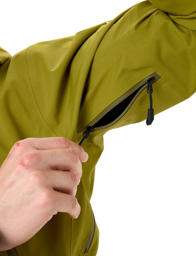 VAUDE VAUDE Men's Croz Alpine 3L Jacket Outdoorjacke Herren - dark leaf - 0 | SportScheck