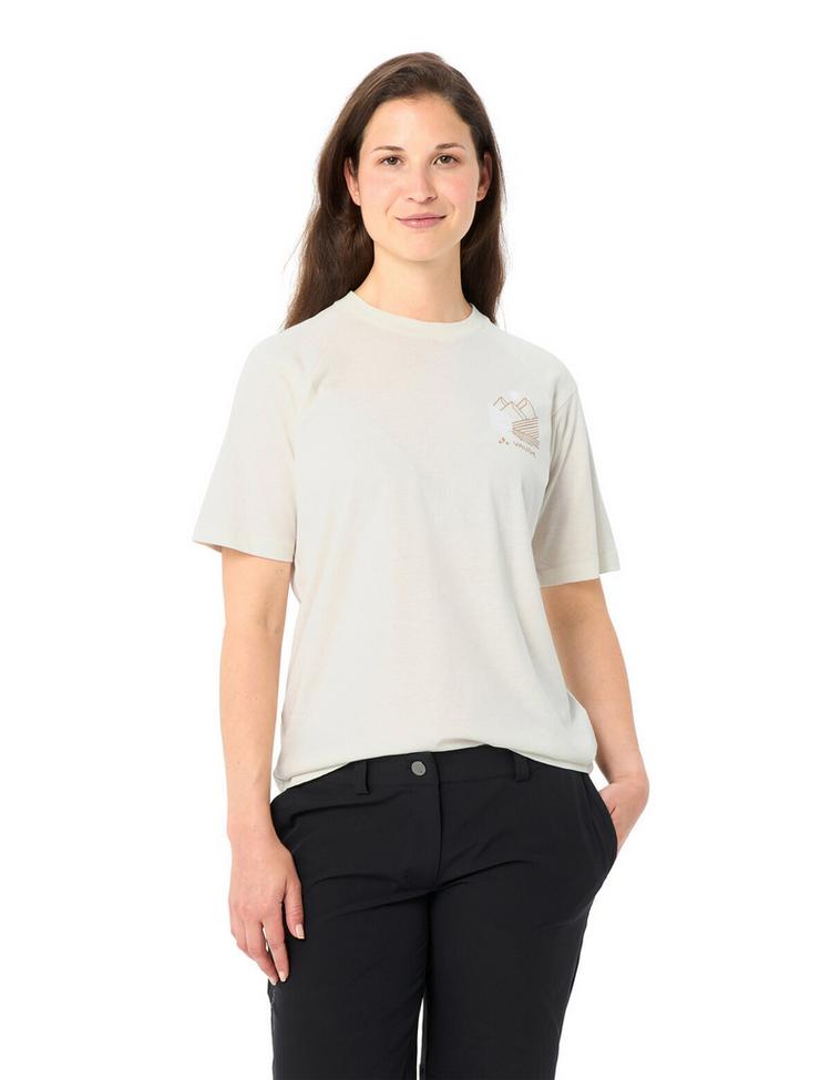 VAUDE VAUDE Women's Cyclist Casual Shirt T-Shirt Damen - offwhite - 0 | SportScheck