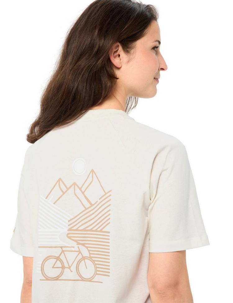 VAUDE VAUDE Women's Cyclist Casual Shirt T-Shirt Damen - offwhite - 0 | SportScheck