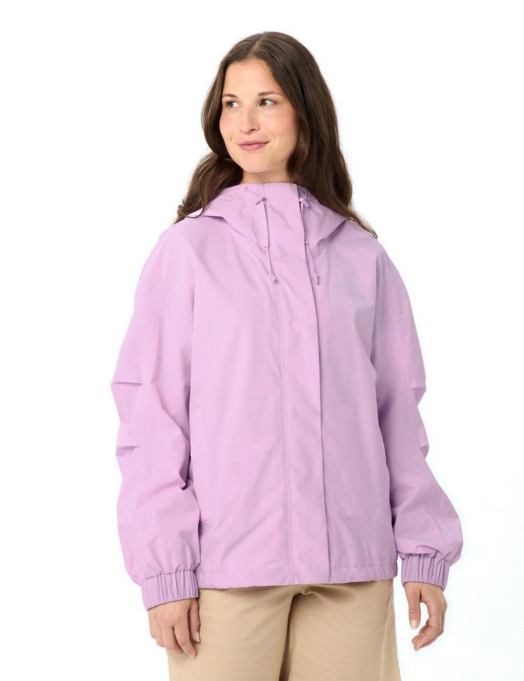 VAUDE VAUDE Women's Mineo Rain Jacket Poncho Damen - raspberry - 1 | SportScheck