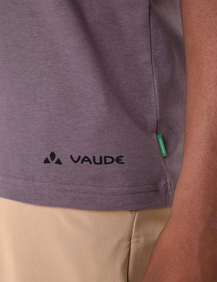 VAUDE VAUDE Men's Cyclist Casual Shirt T-Shirt Herren - purple ash - 0 | SportScheck