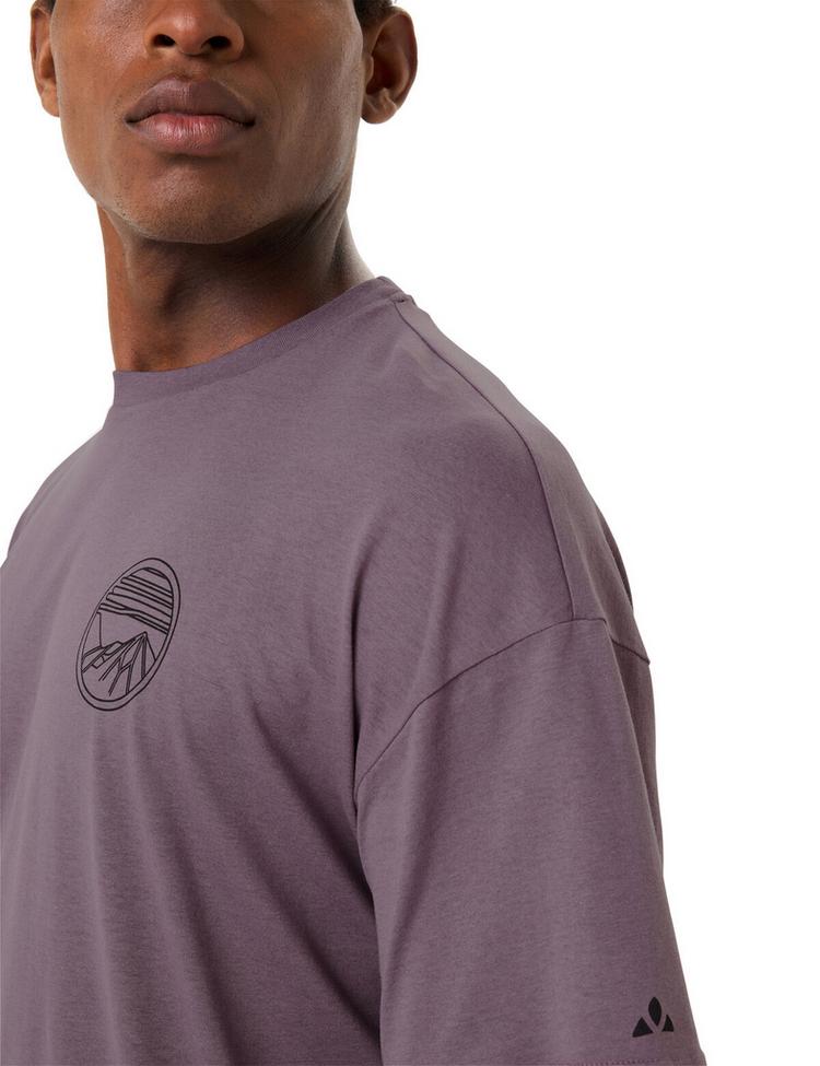 VAUDE VAUDE Men's Cyclist Casual Shirt T-Shirt Herren - purple ash - 1 | SportScheck