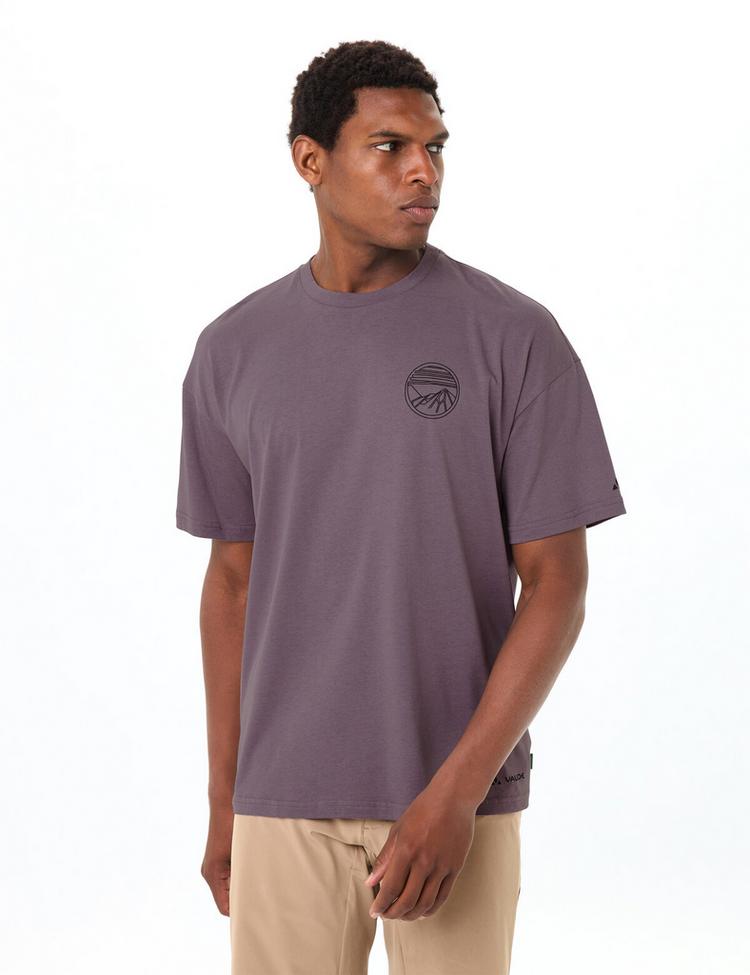 VAUDE VAUDE Men's Cyclist Casual Shirt T-Shirt Herren - purple ash - 2 | SportScheck