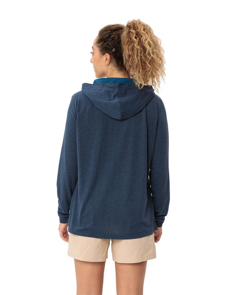 VAUDE VAUDE Women's Mineo LS Hoody Sweatshirt Damen - dark sea - 1 | SportScheck