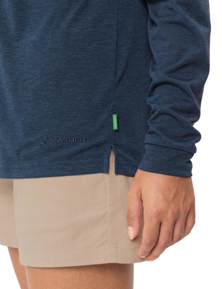 VAUDE VAUDE Women's Mineo LS Hoody Sweatshirt Damen - dark sea - 0 | SportScheck