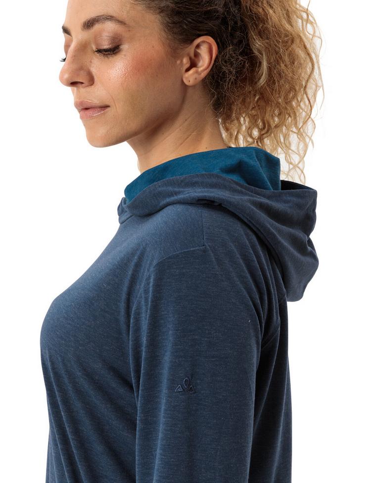 VAUDE VAUDE Women's Mineo LS Hoody Sweatshirt Damen - dark sea - 1 | SportScheck