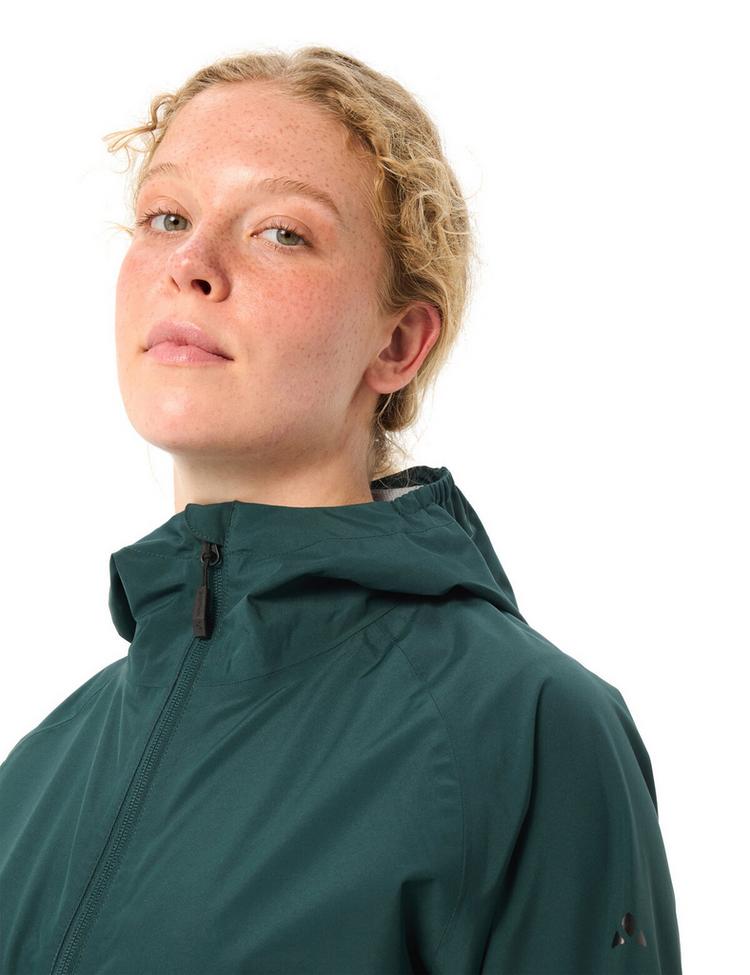 VAUDE VAUDE Women's Loamer Rain Jacket Fahrradjacke Damen - deep pond - 1 | SportScheck